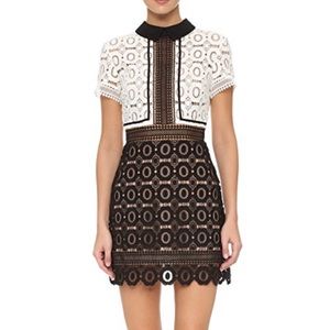SELF PORTRAIT Lace Felicia Dress